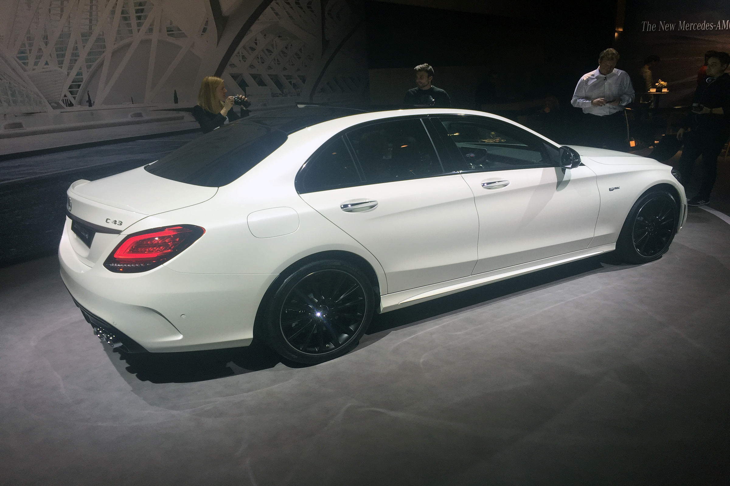 2018 Mercedes-AMG C43 saloon – side