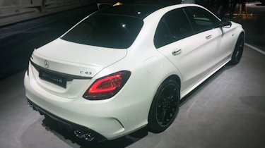 2018 Mercedes-AMG C43 saloon – rear quarter