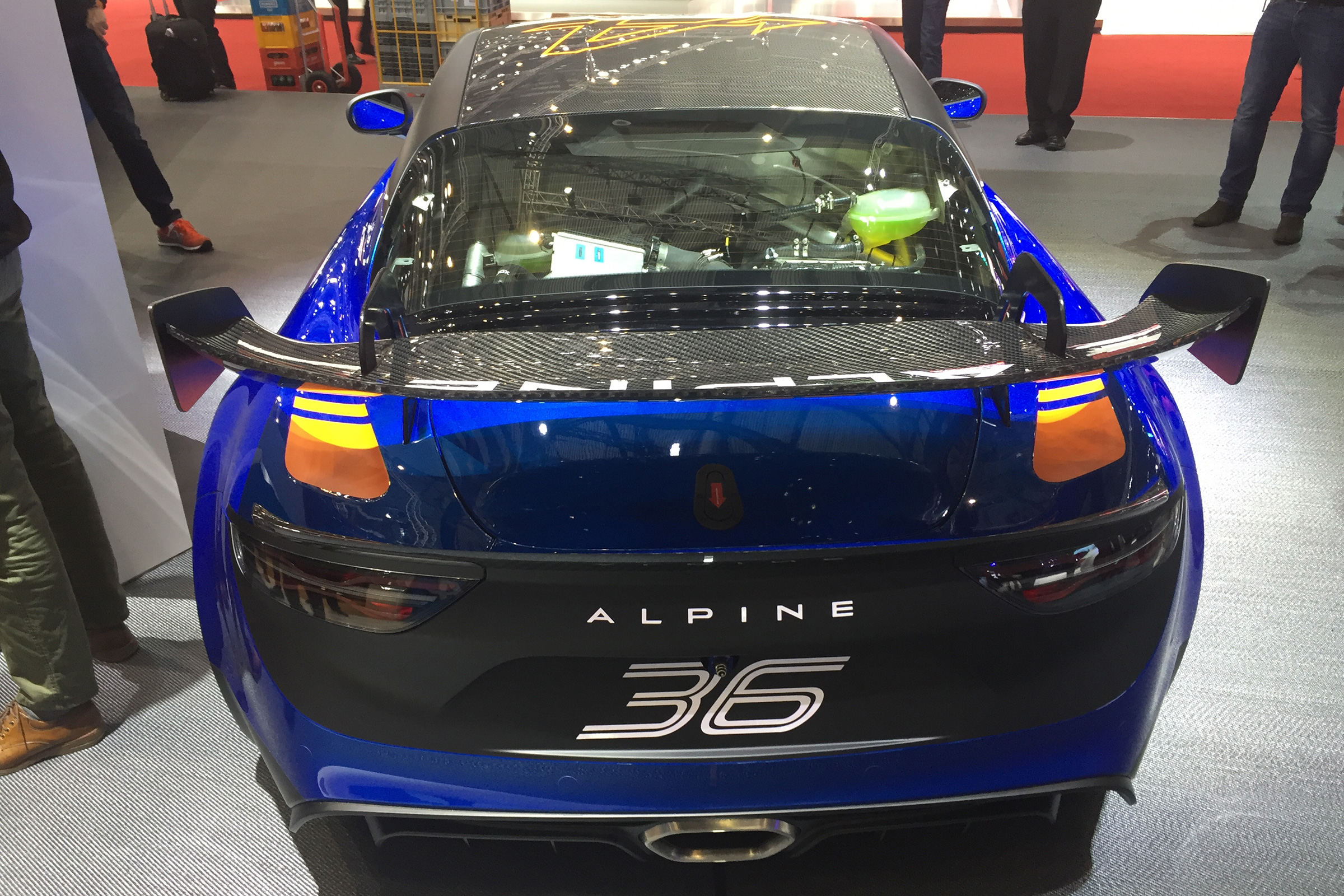 Alpine A110 GT4 – rear