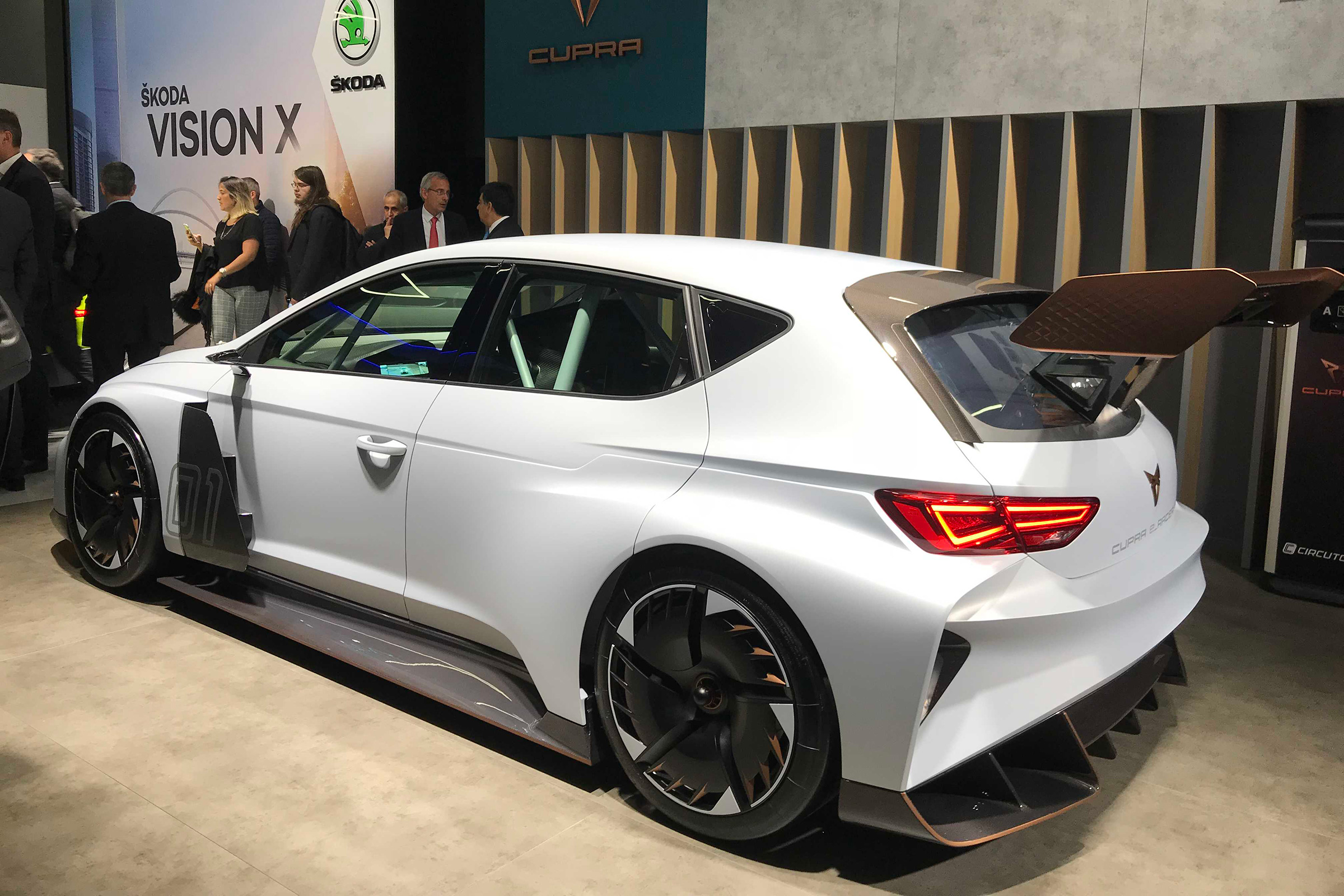 Cupra e-Racer - rear quarter