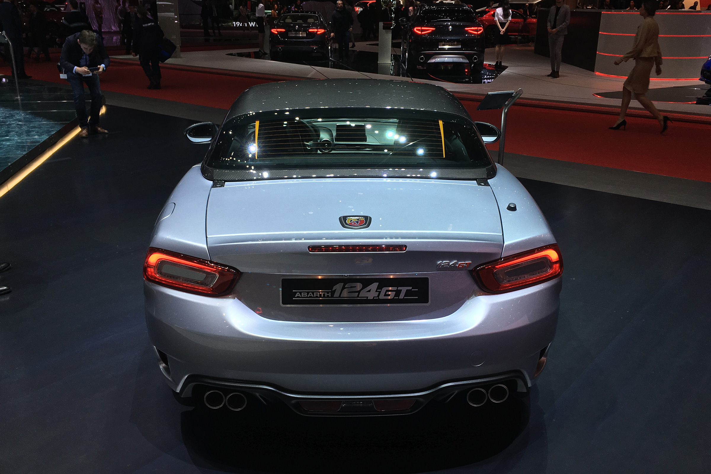 Abarth 124 Spider GT – rear