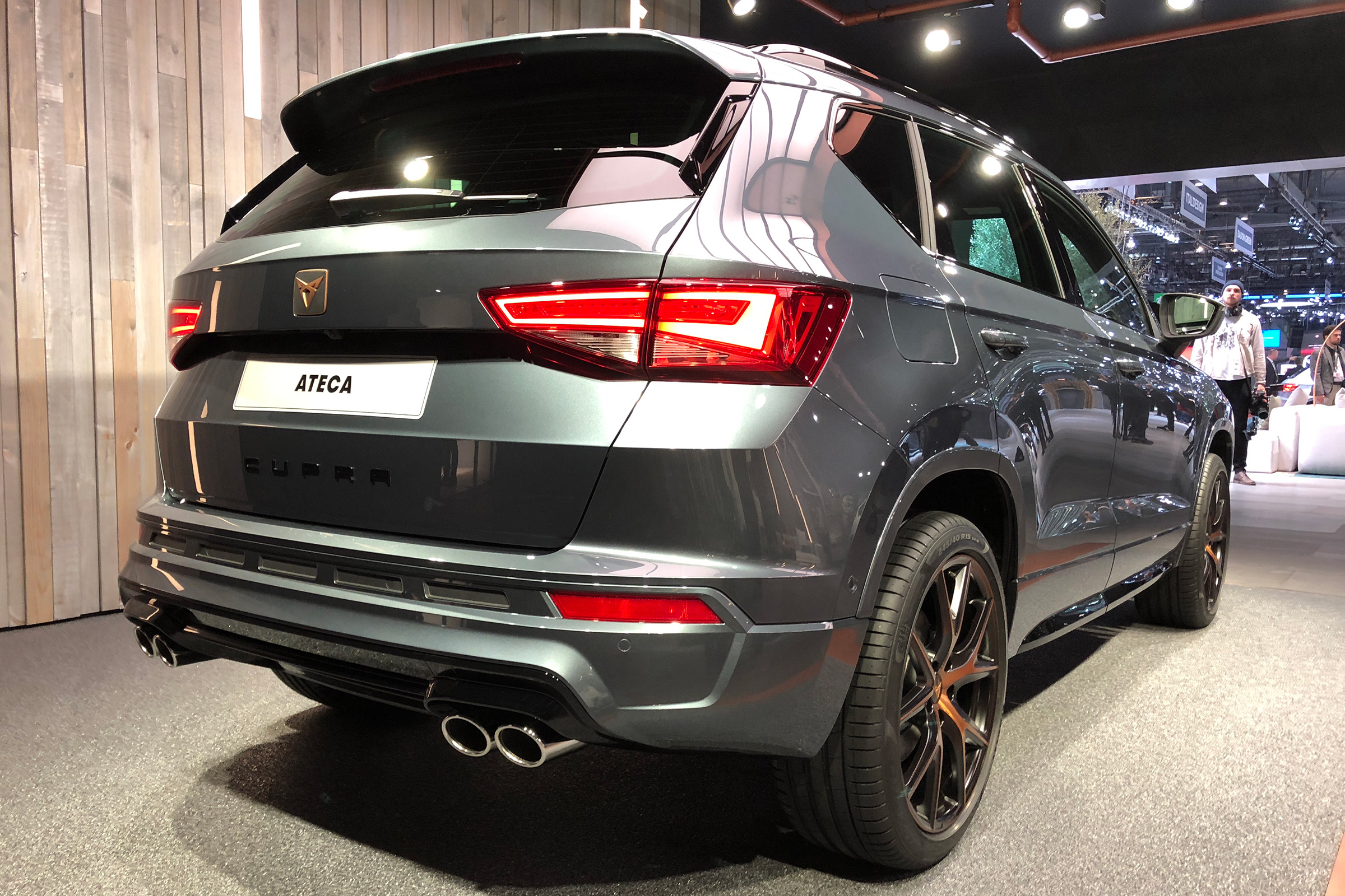 Cupra Ateca – rear quarter