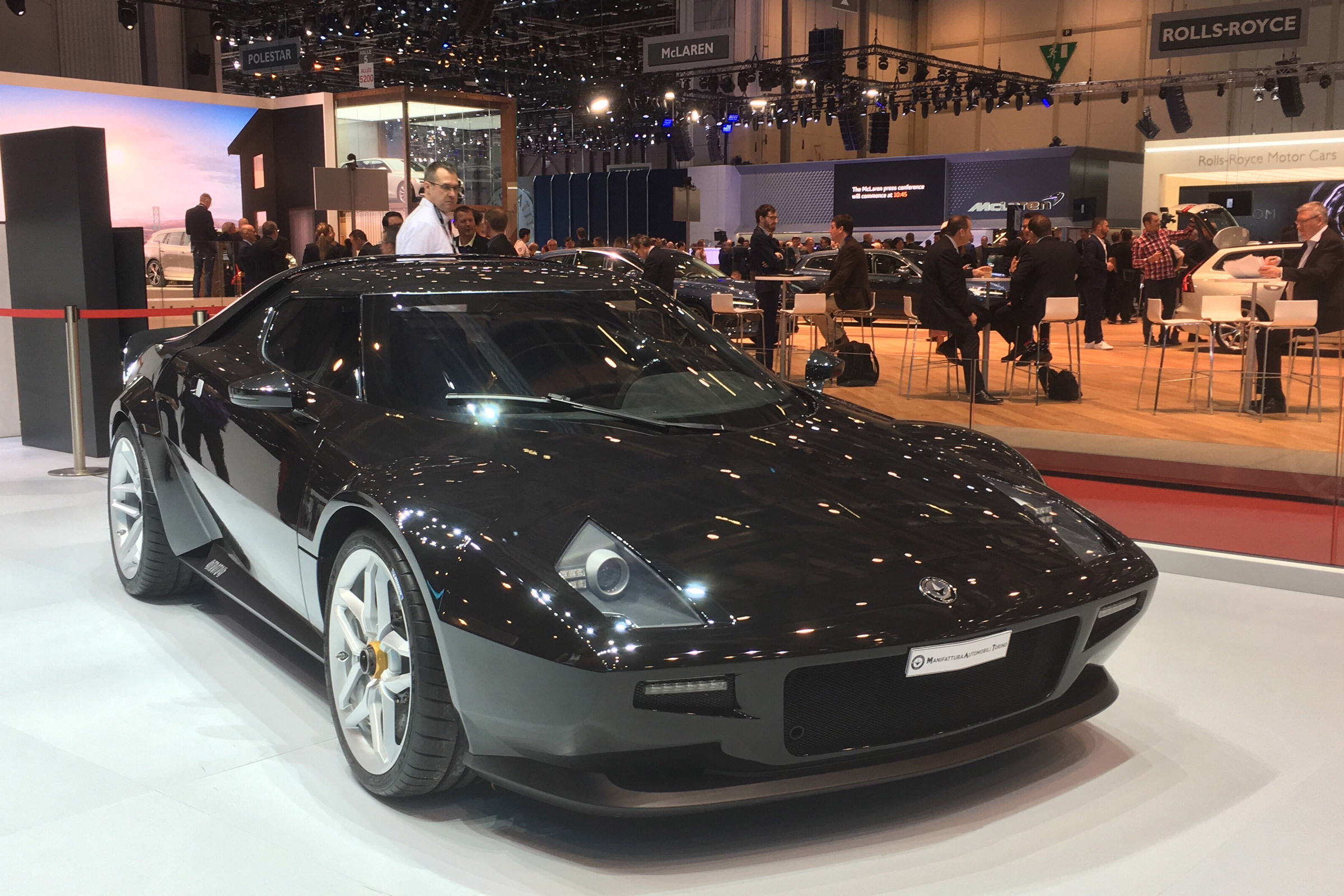 MAT Lancia Stratos stand Geneva motor show