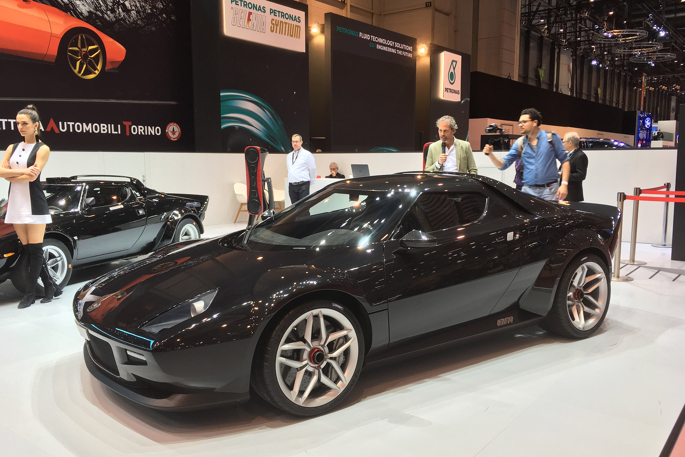 MAT Lancia Stratos front Geneva motor show