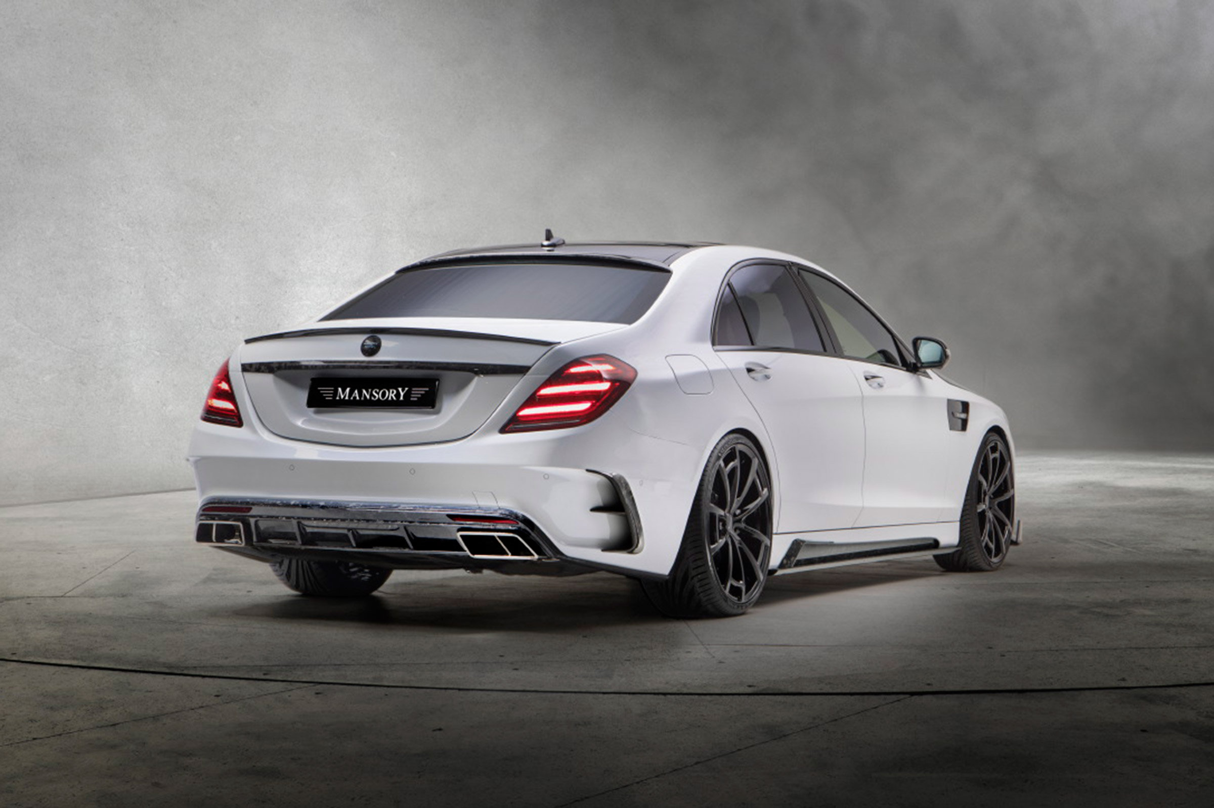 Mansory 2018 - S-class rear