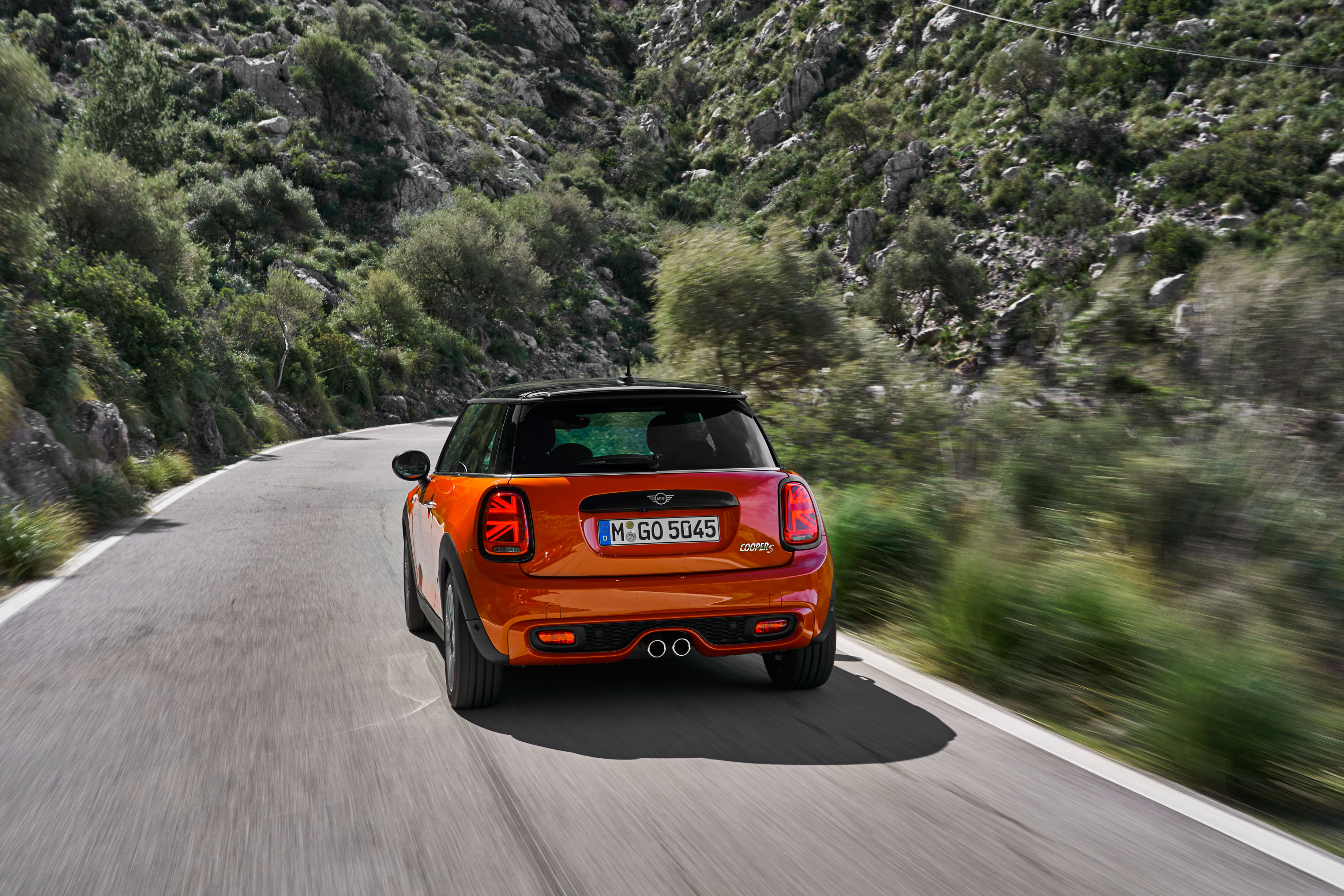 2018 Mini Cooper S hatch - rear