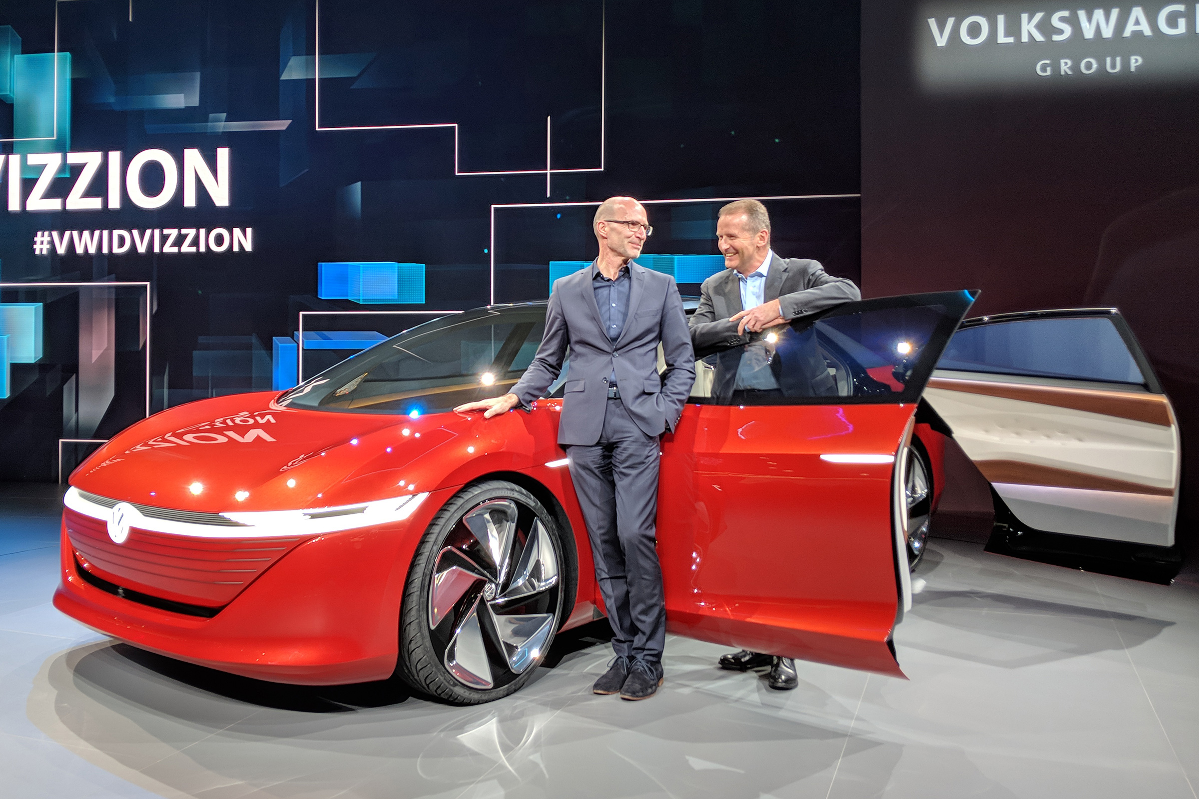 Volkswagen I.D. Vizzion – on stand Geneva 