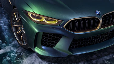 BMW M8 Concept - lights