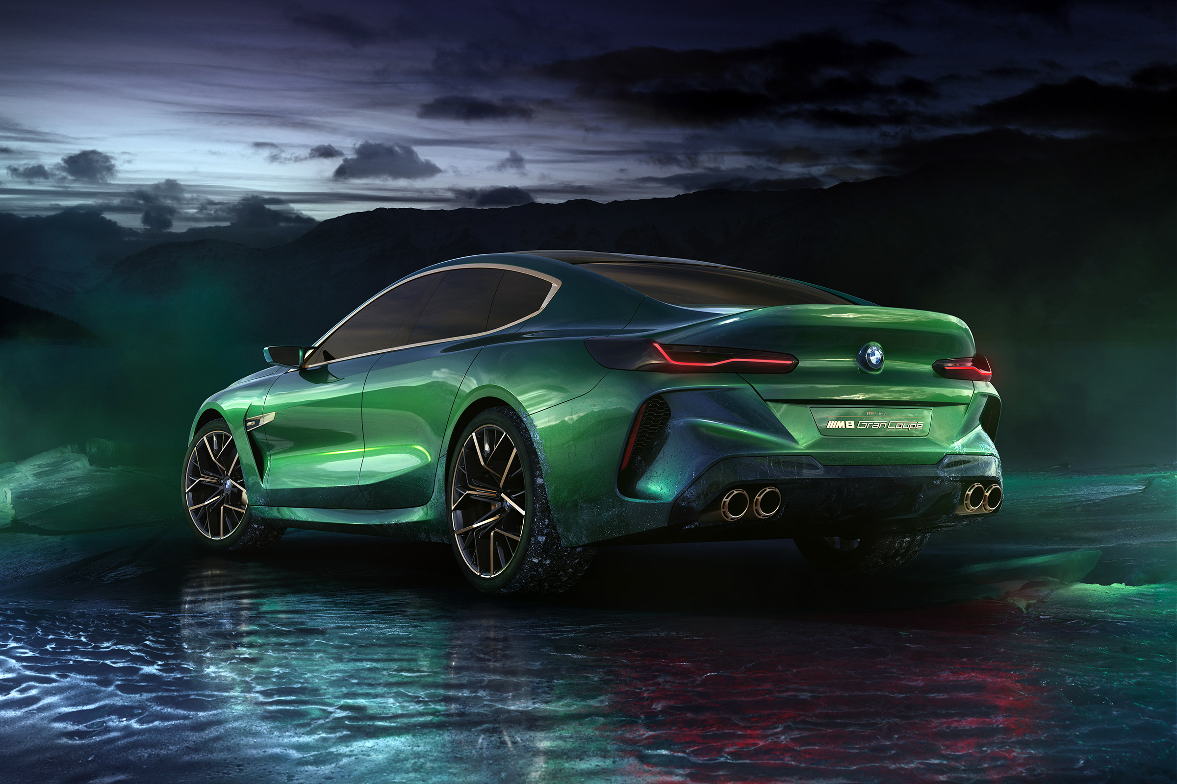 BMW M8 Concept - rear quarter