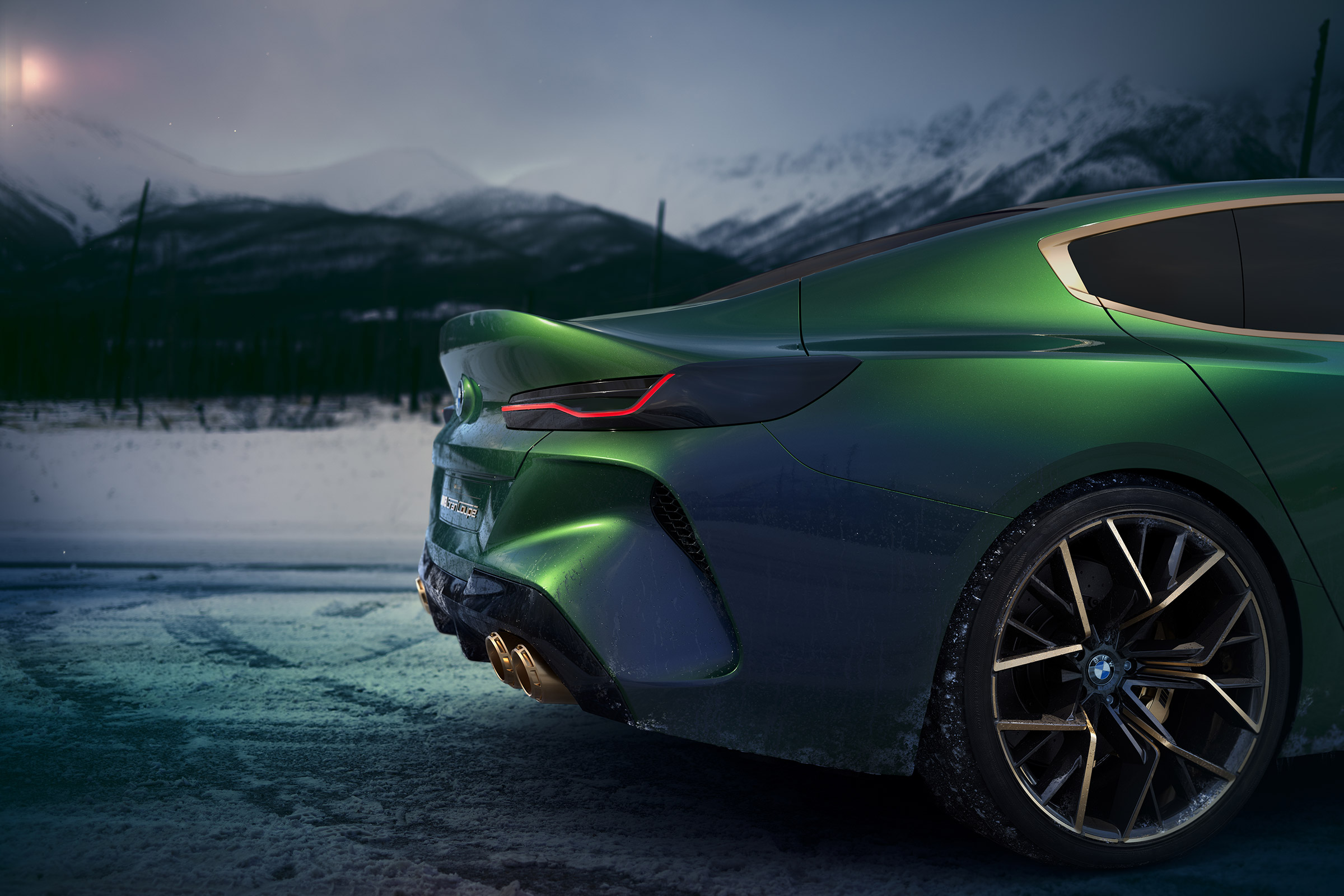BMW M8 Concept - tail