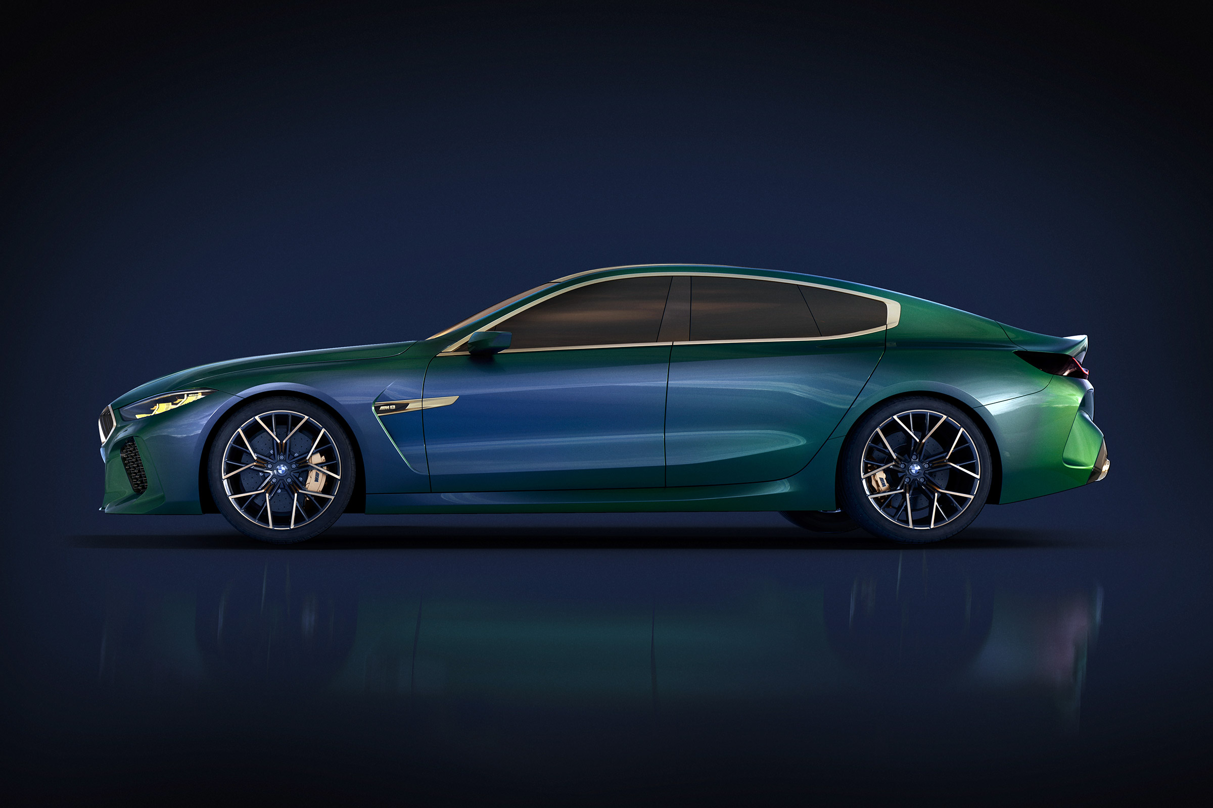 BMW M8 Concept - profile
