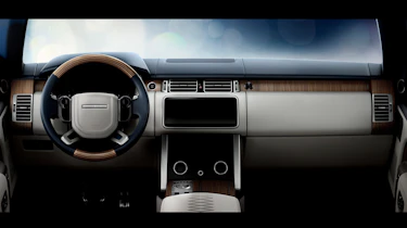Range Rover Coupe SV - dash