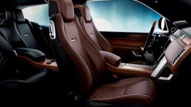 Range Rover Coupe SV - interior brown