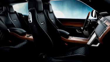 Range Rover Coupe SV - interior black