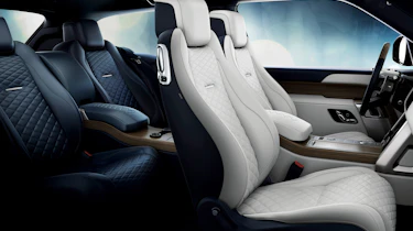 Range Rover Coupe SV - interior blue