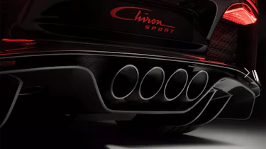 Bugatti Chiron Sport – exhausts