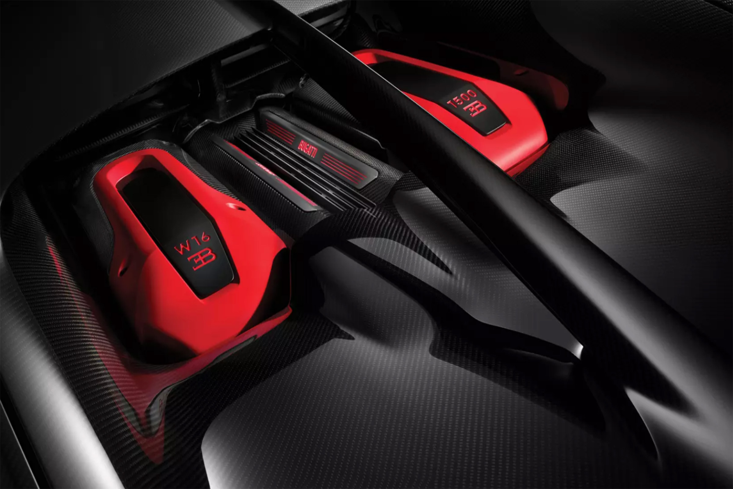 Bugatti Chiron Sport – engine