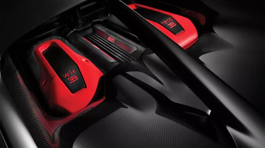 Bugatti Chiron Sport – engine