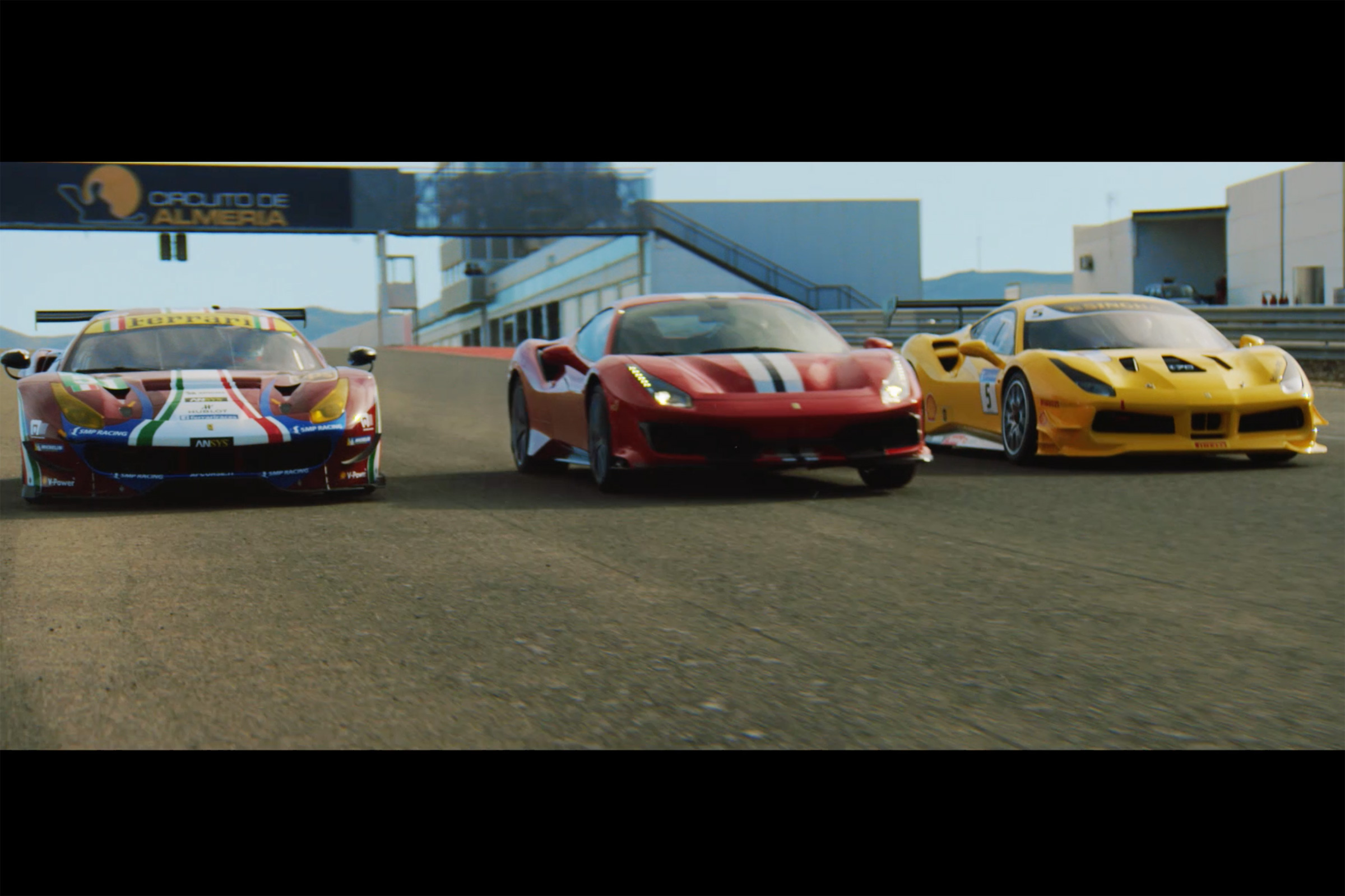 Ferrari 488 Pista and Challenge cars