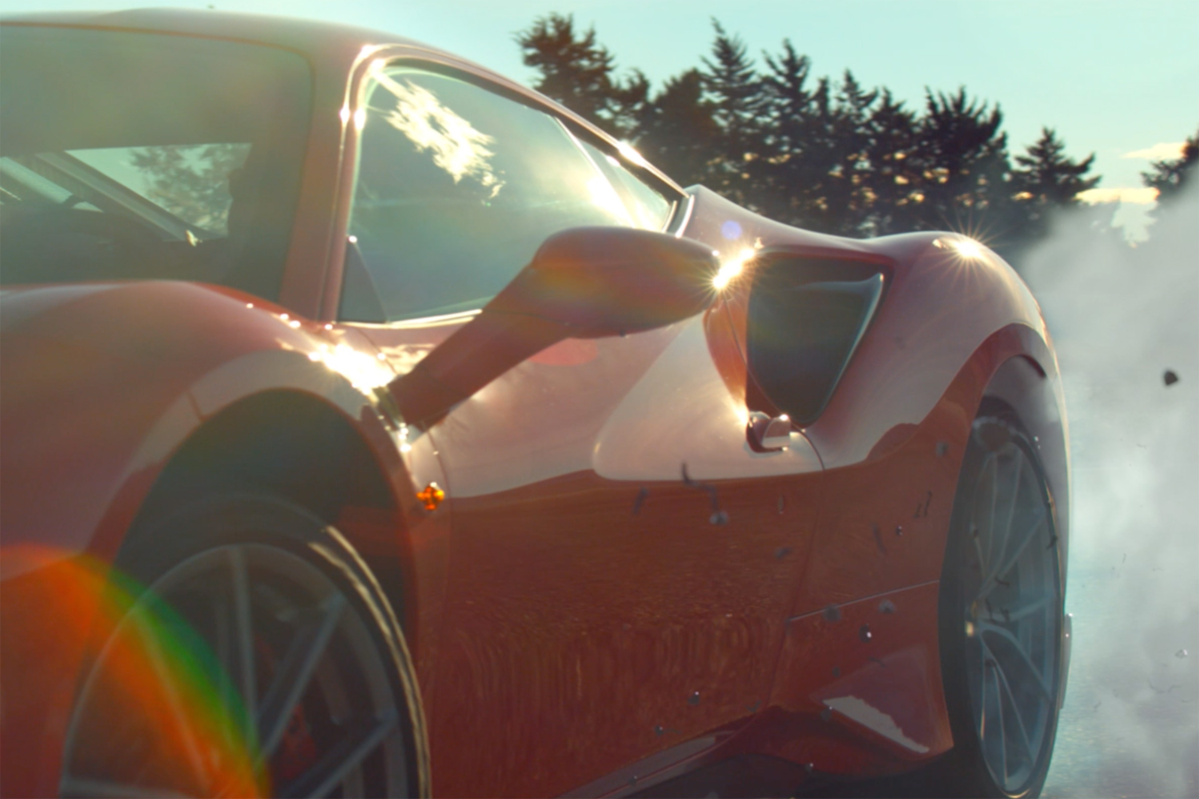 Ferrari 488 Pista – sliding