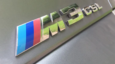 BMW M3 CSL – badge