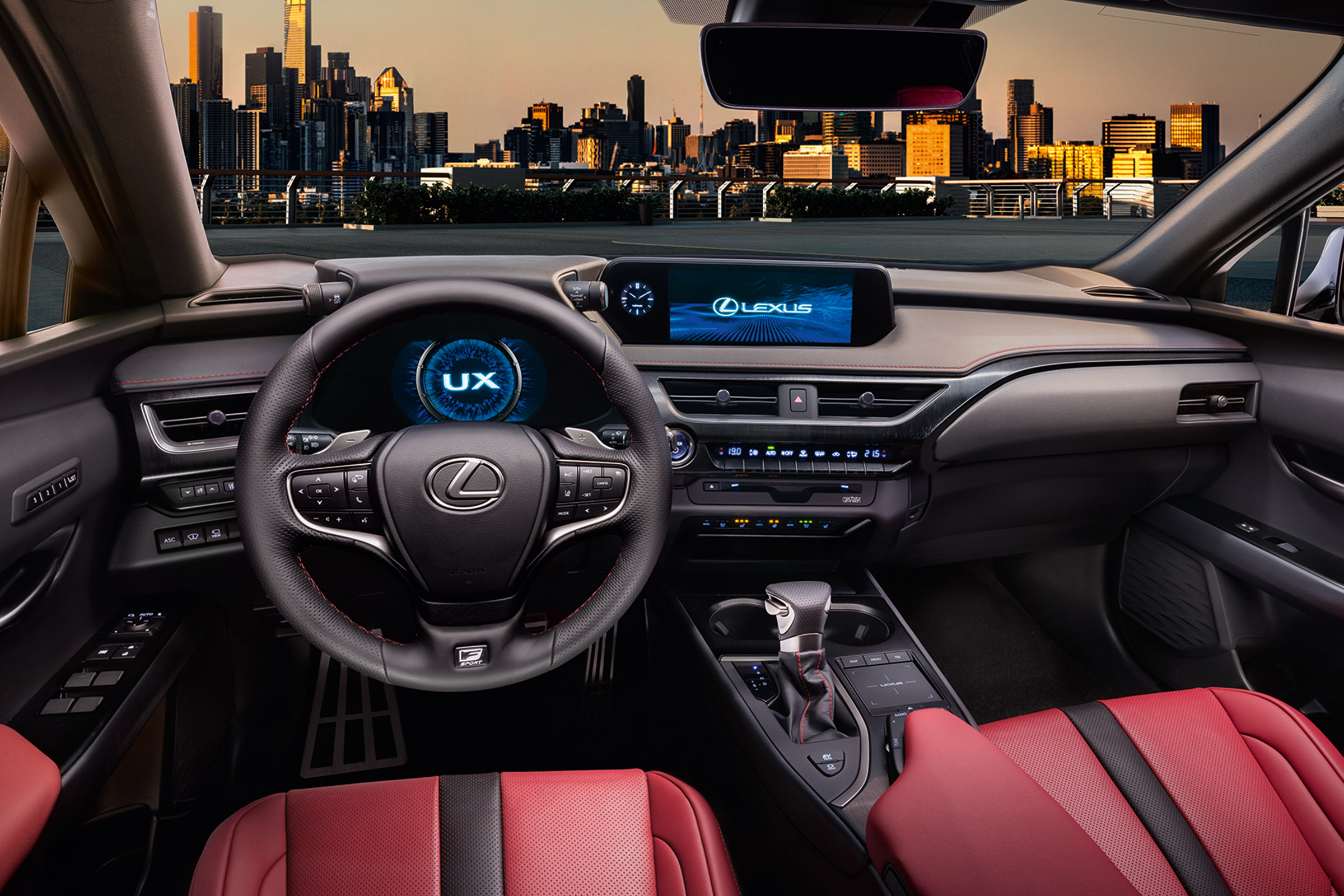 lexus ux interior