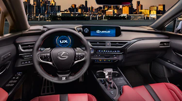 lexus ux interior