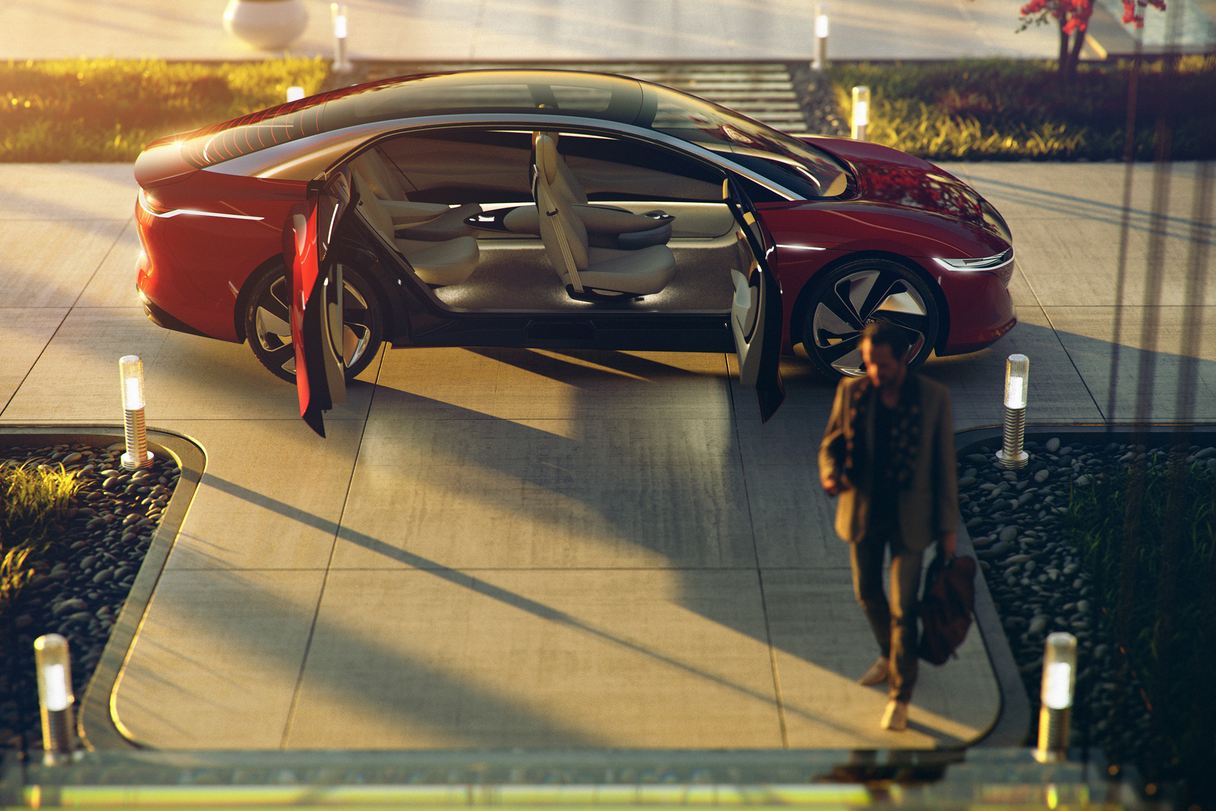 Volkswagen I.D. Vizzion – side