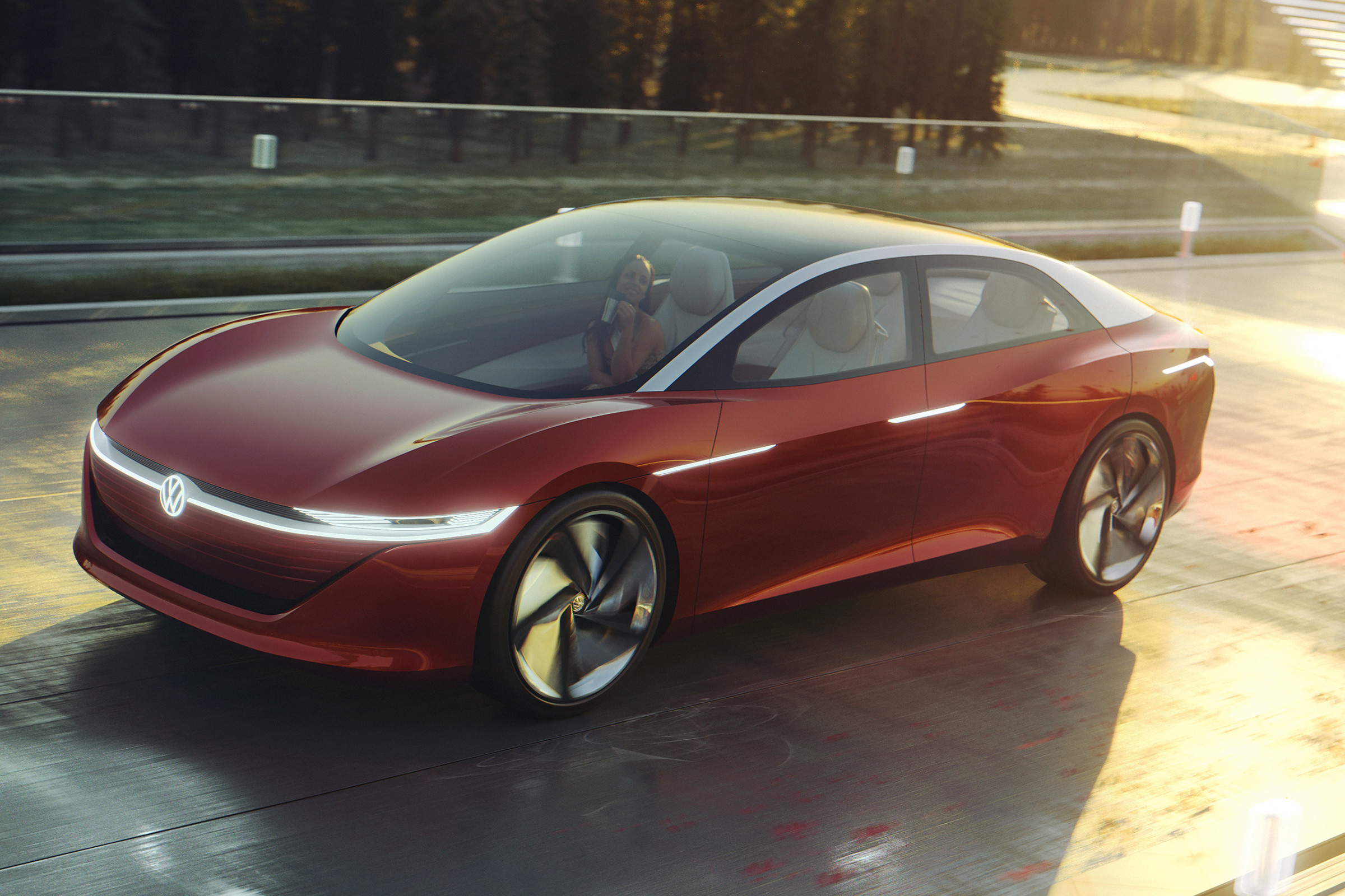 Volkswagen I.D. Vizzion – front quarter