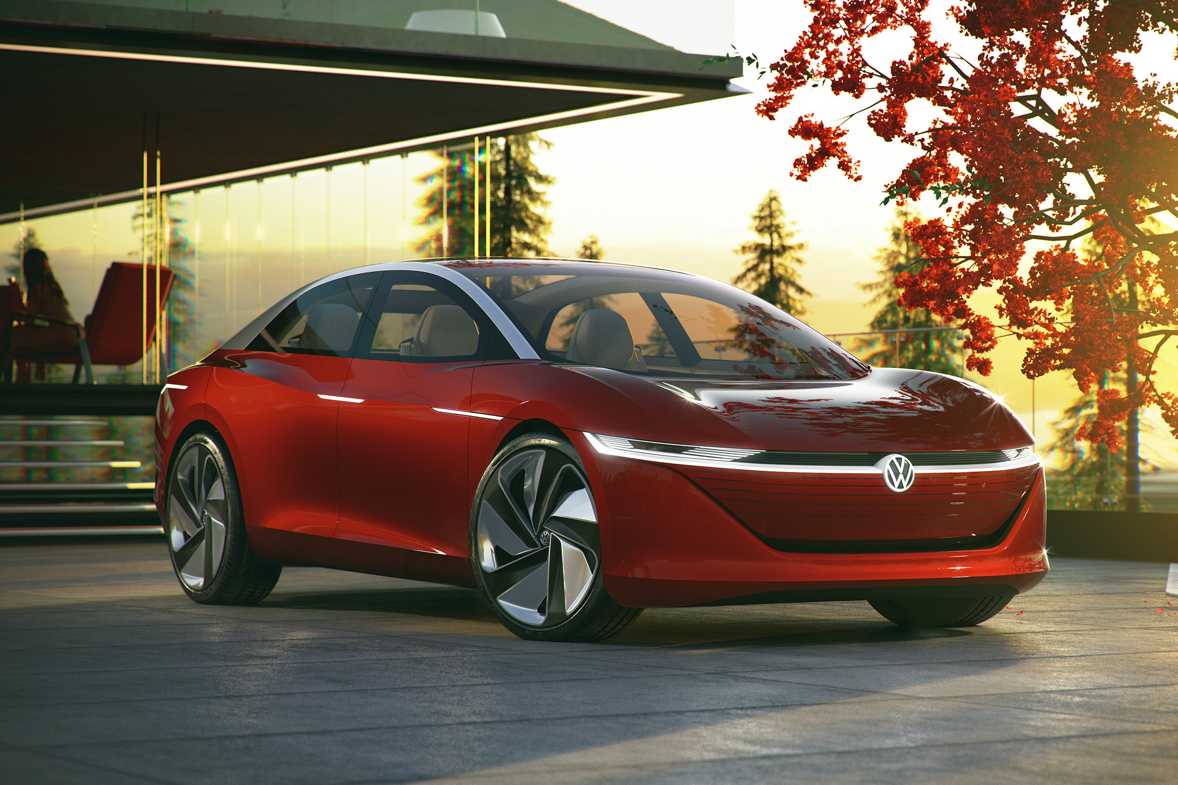 Volkswagen I.D. Vizzion – front