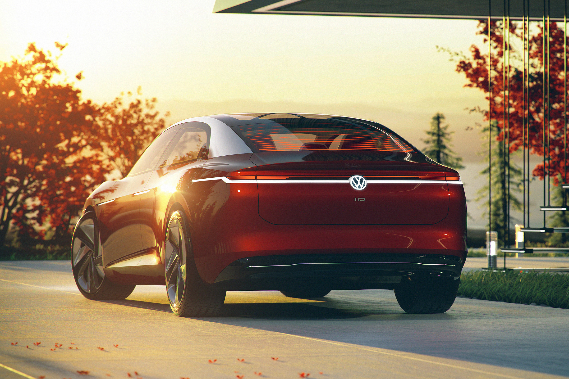 Volkswagen I.D. Vizzion – rear