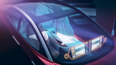 Volkswagen I.D. Vizzion – glasshouse