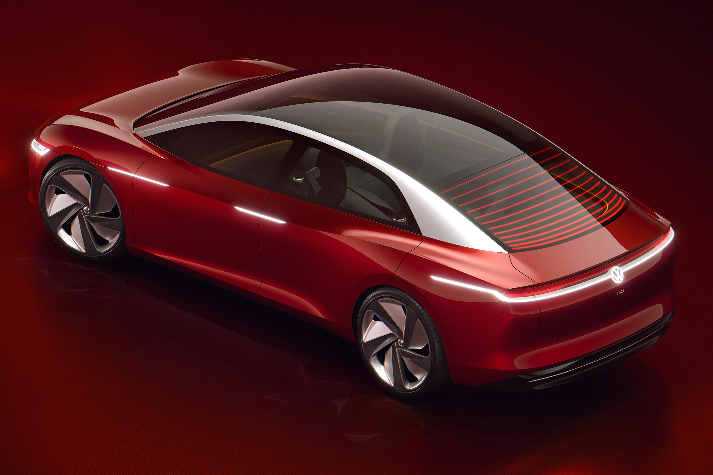 Volkswagen I.D. Vizzion – rear quarter