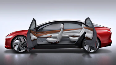 Volkswagen I.D. Vizzion – side (doors open)