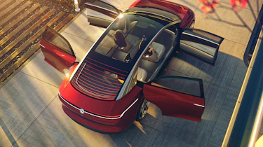 Volkswagen I.D. Vizzion – top shot