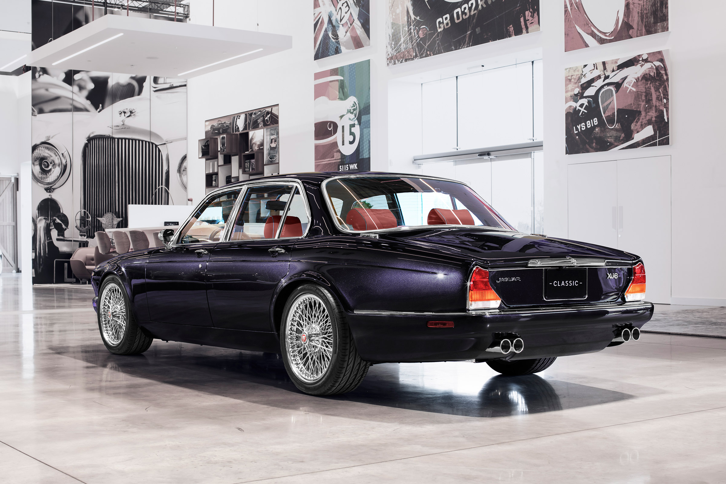 Jag XJ6 by Jag Heritage - rear quarter