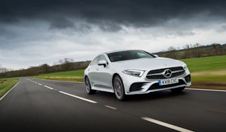 Mercedes-Benz CLS 400d front three quarters