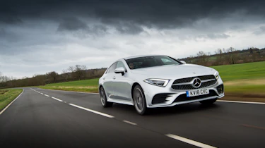 Mercedes-Benz CLS 400d front three quarters