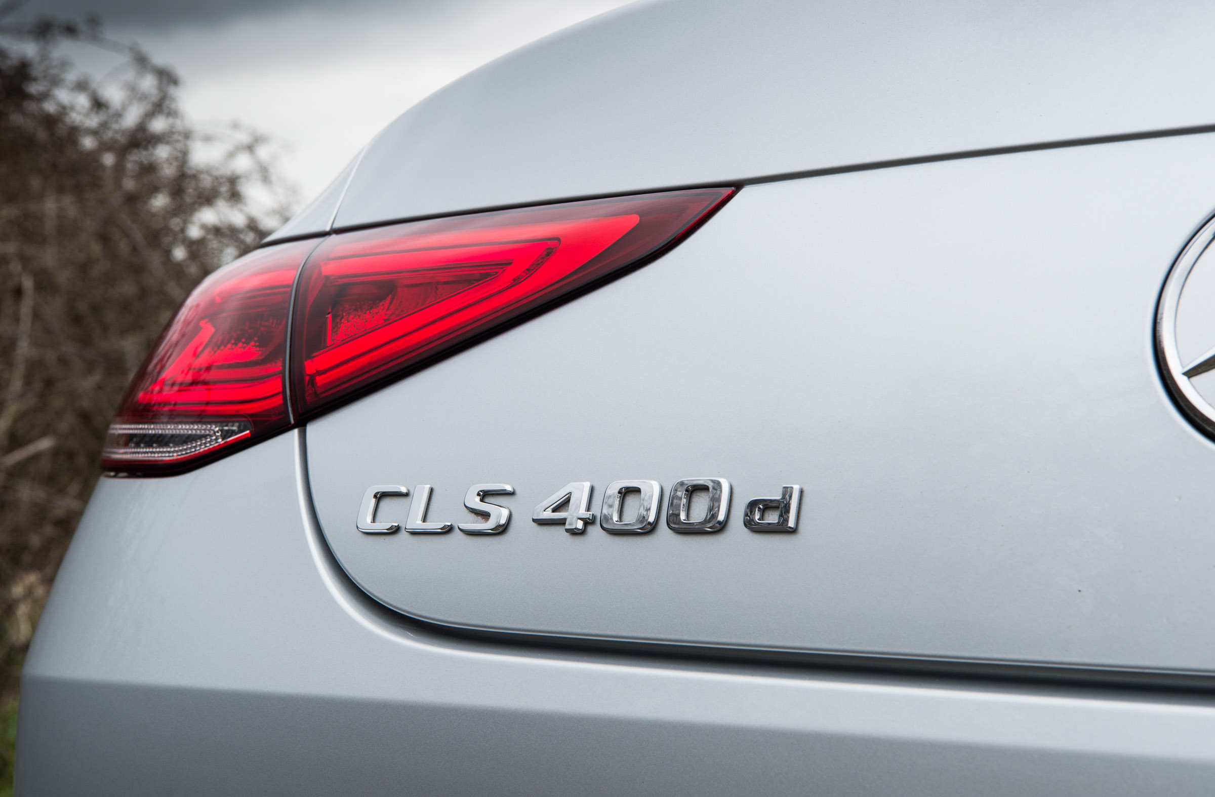 Mercedes-Benz CLS 400d badge
