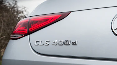 Mercedes-Benz CLS 400d badge