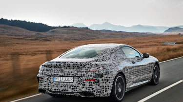 BMW 8-series prototype review - rear
