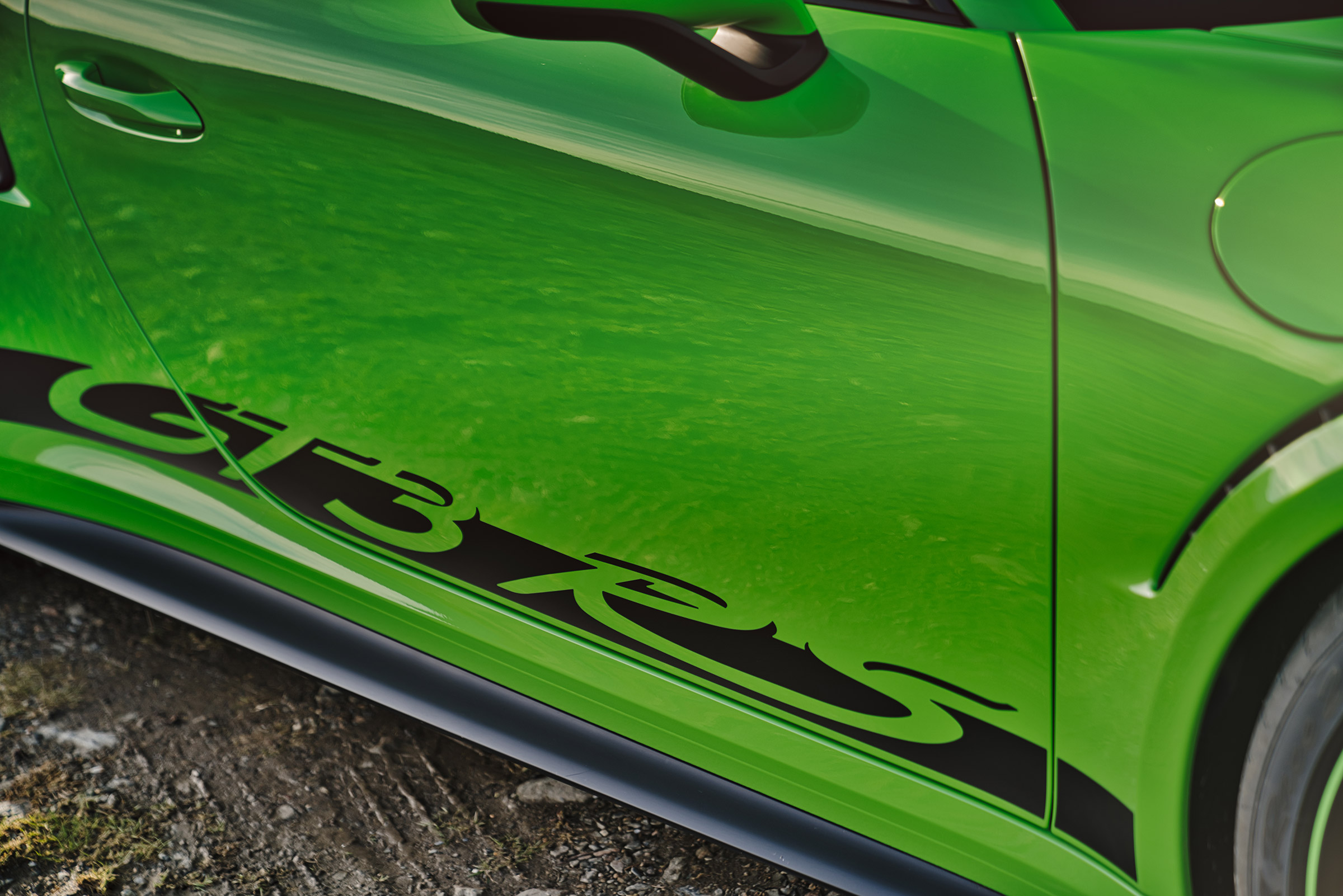 Porsche 911 GT3 RS 991.2 - sticker