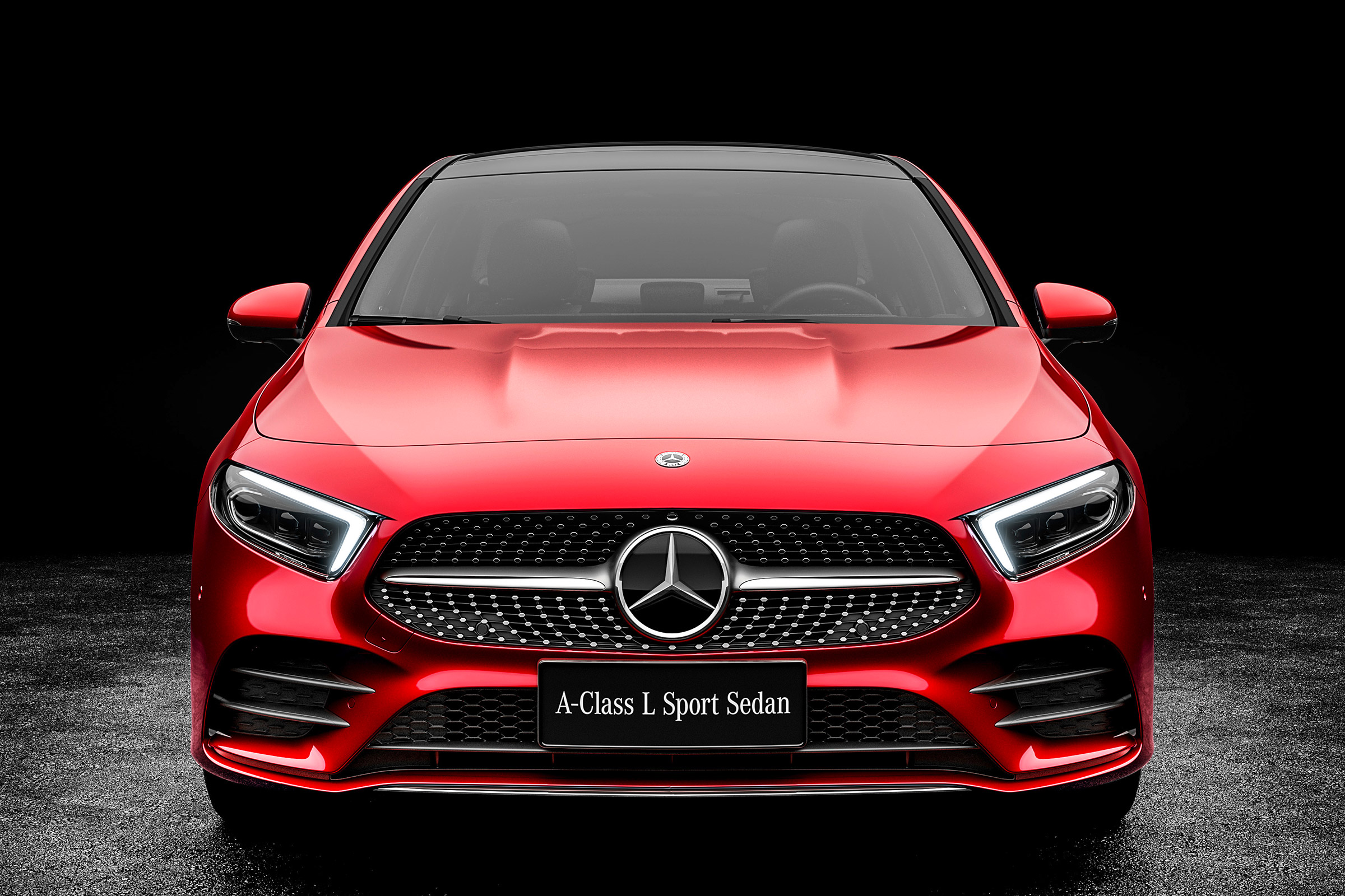 Mercedes A-class saloon - front