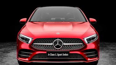 Mercedes A-class saloon - front