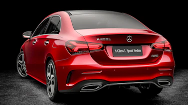 Mercedes A-class saloon - rear