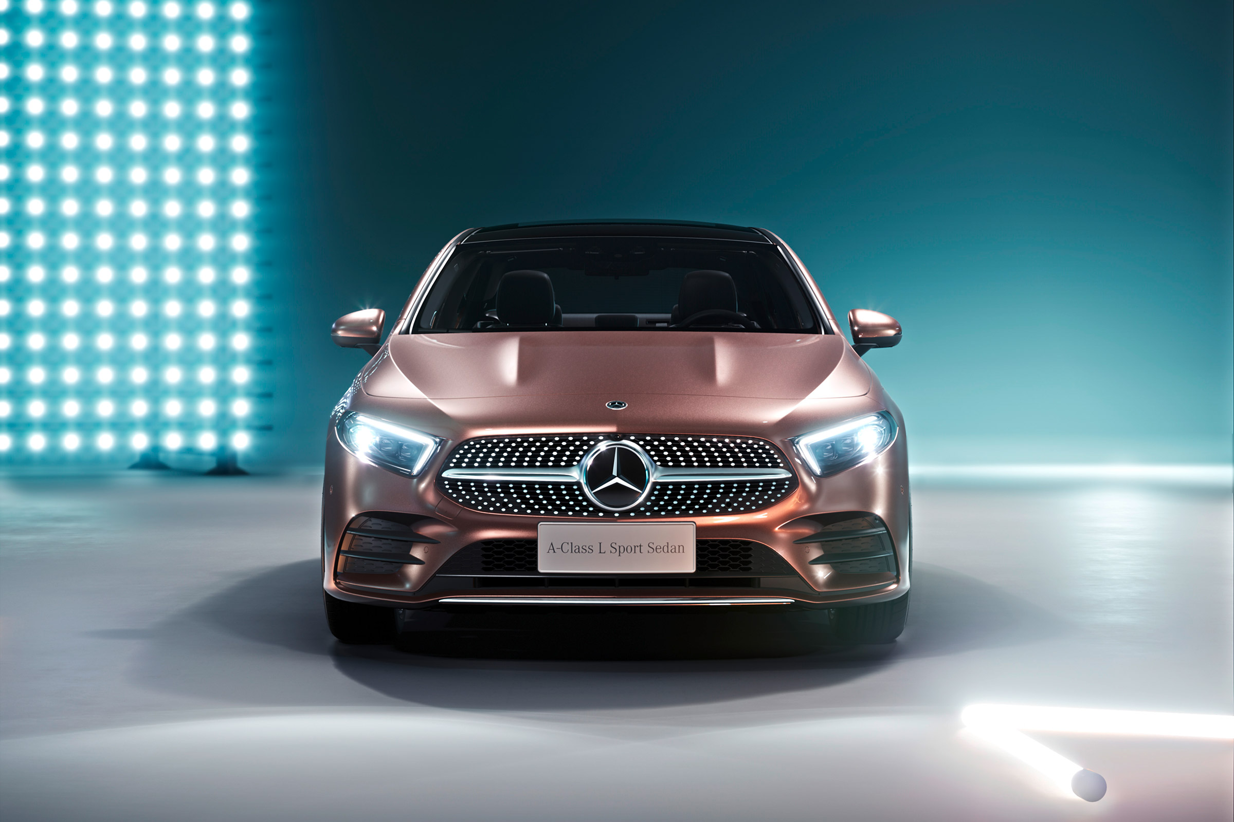 Mercedes A-class saloon - front