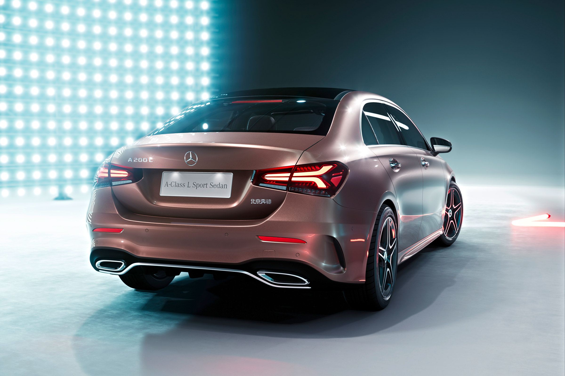 Mercedes A-class saloon - rear quarter