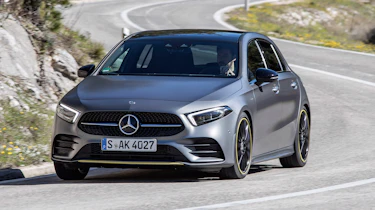 Mercedes A-class - turning