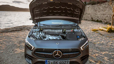 Mercedes A-class - bonnet