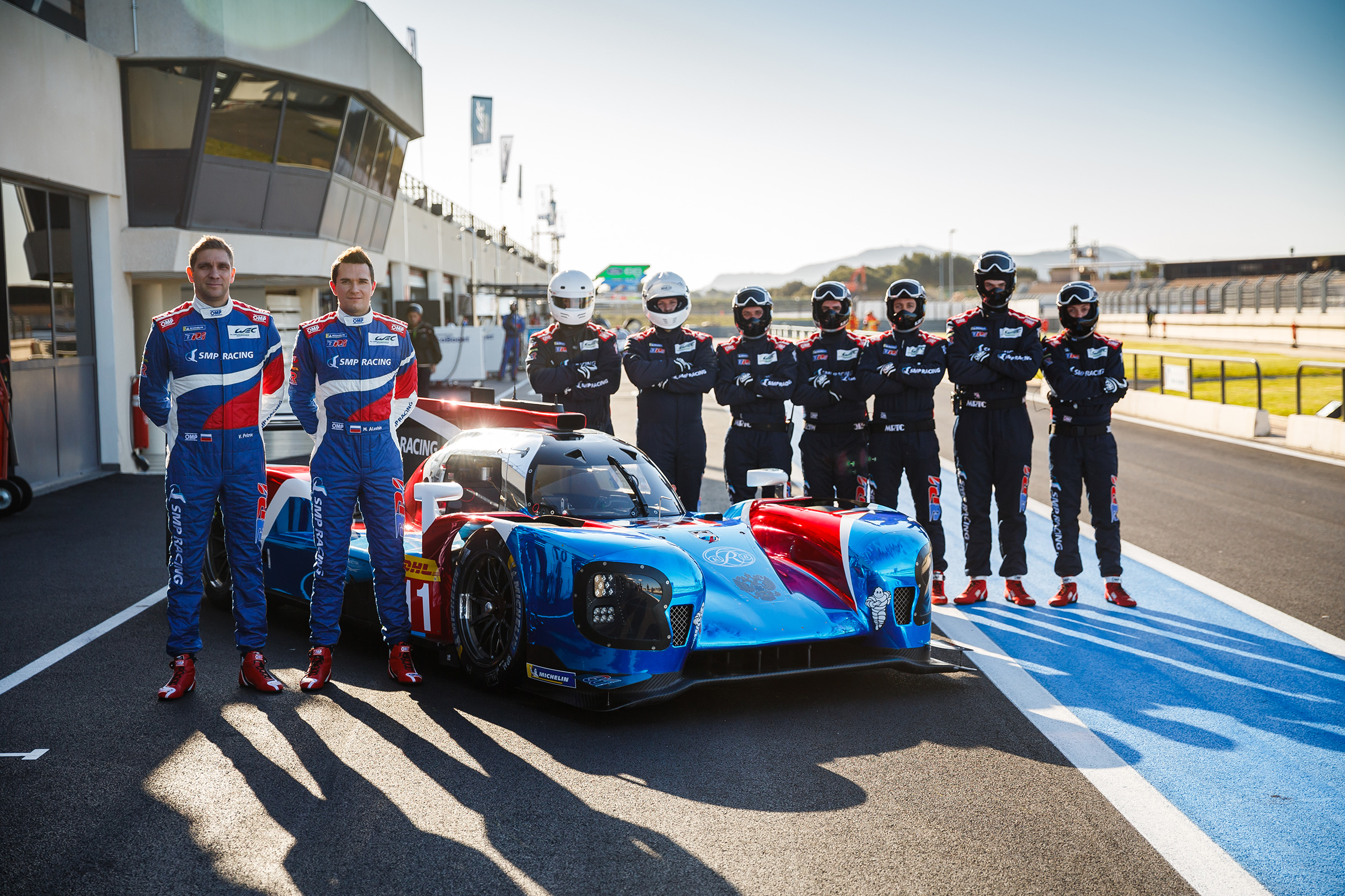 SMP Racing team and BR1